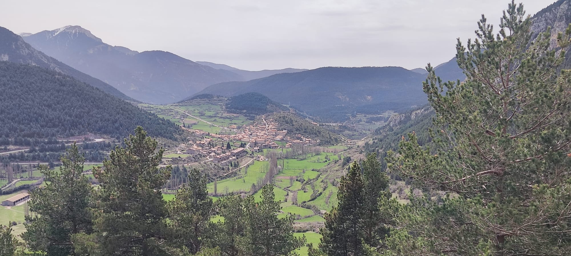 Imagen sobre la ruta Alto Pirineo