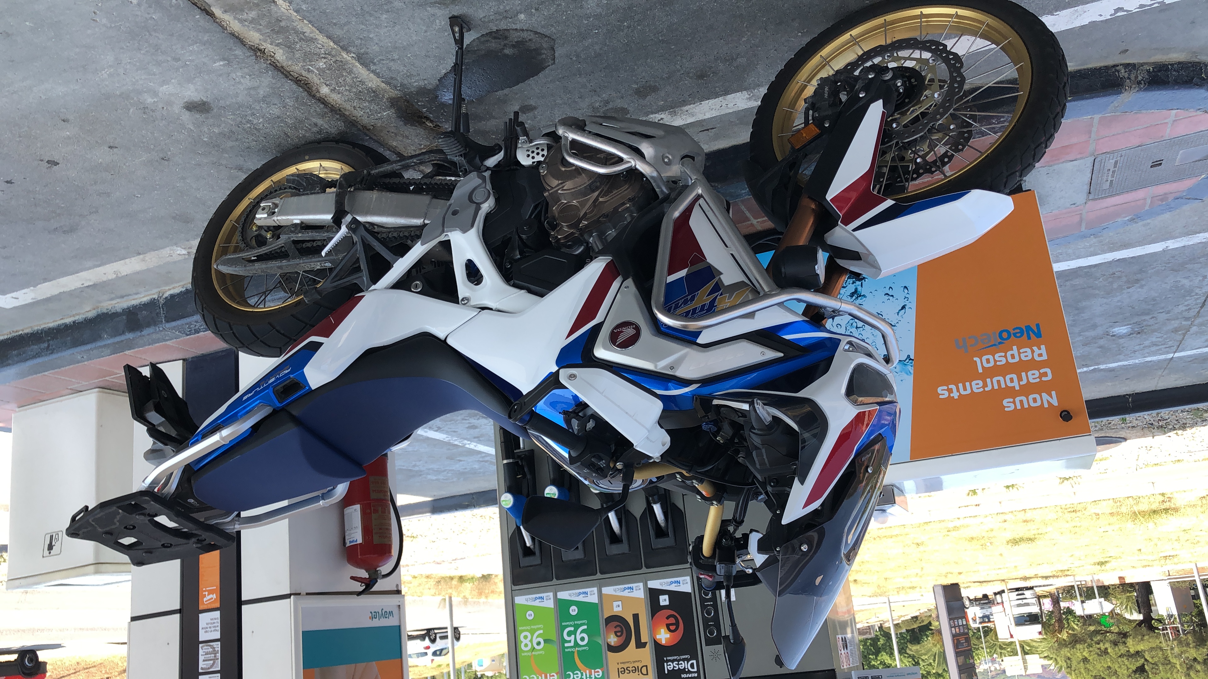 Imagen sobre la ruta Km’s