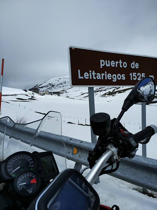 Imagen sobre la ruta El reto: 11 puertos en 700km