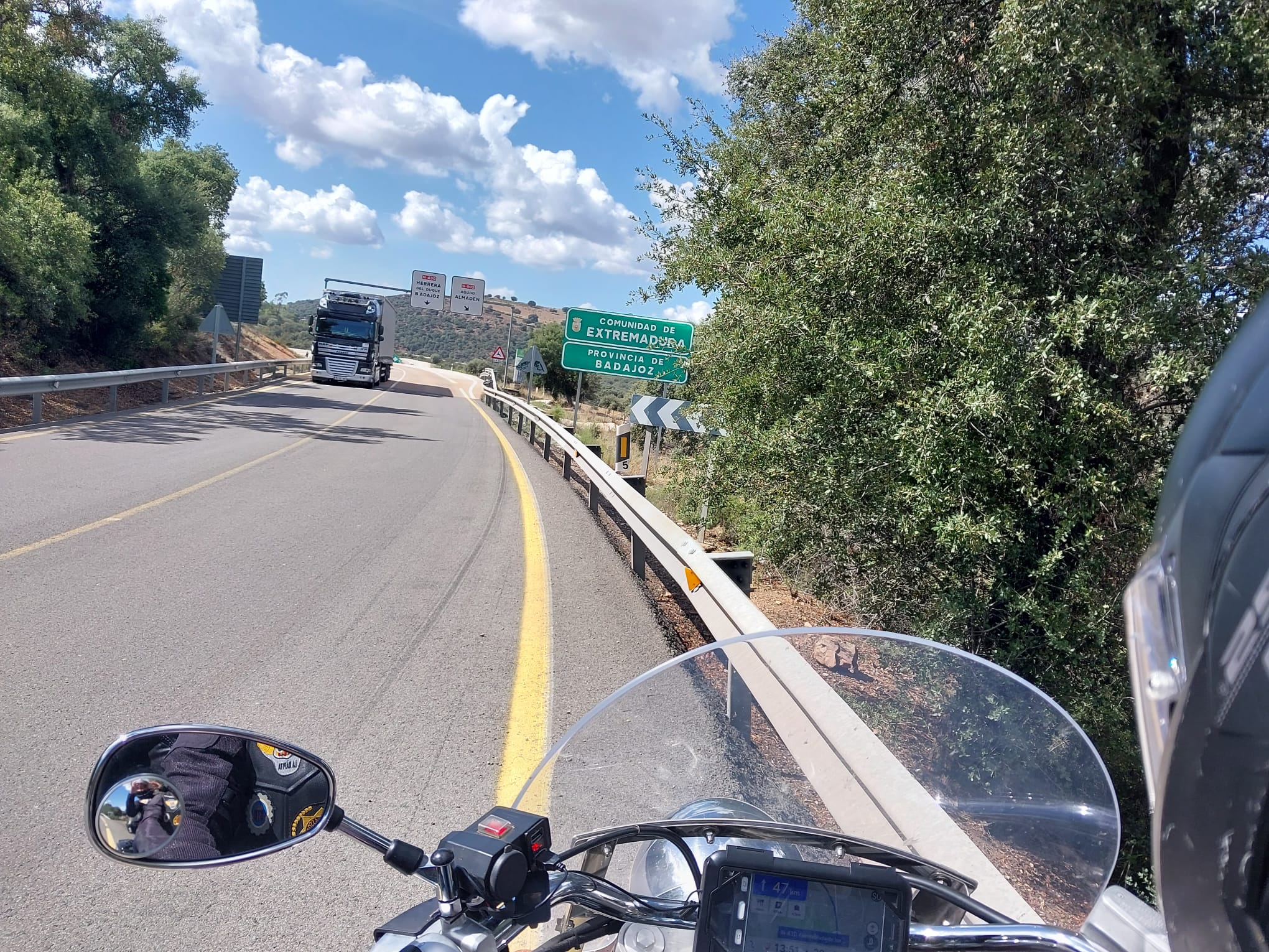 Imagen sobre la ruta LA RAPITA-CIUDAD REAL-EXTREMADURA-CASTILLA-CUENCA-LA RAPITA