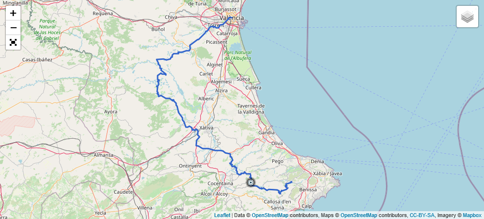 Imagen sobre la ruta Ruta Valencia