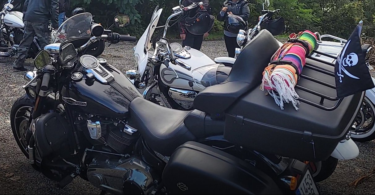 Imagen sobre la ruta Barcelona-Banyoles por asfalto