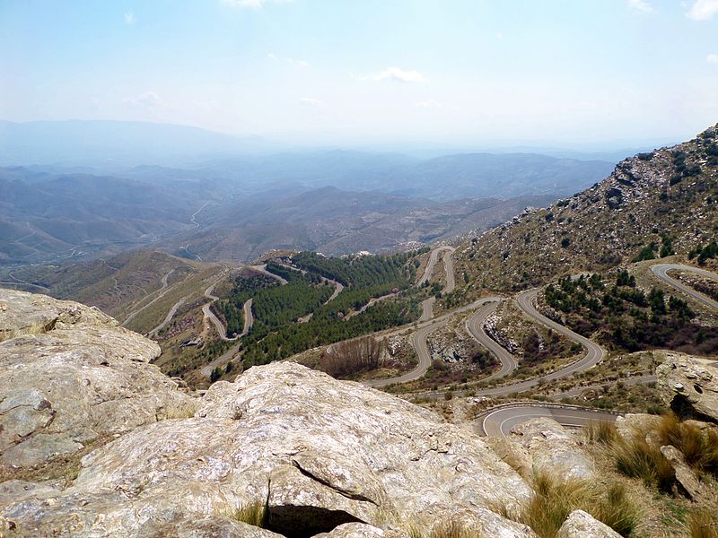 Imagen sobre la ruta Sierra Nevada y de Los Filabres 