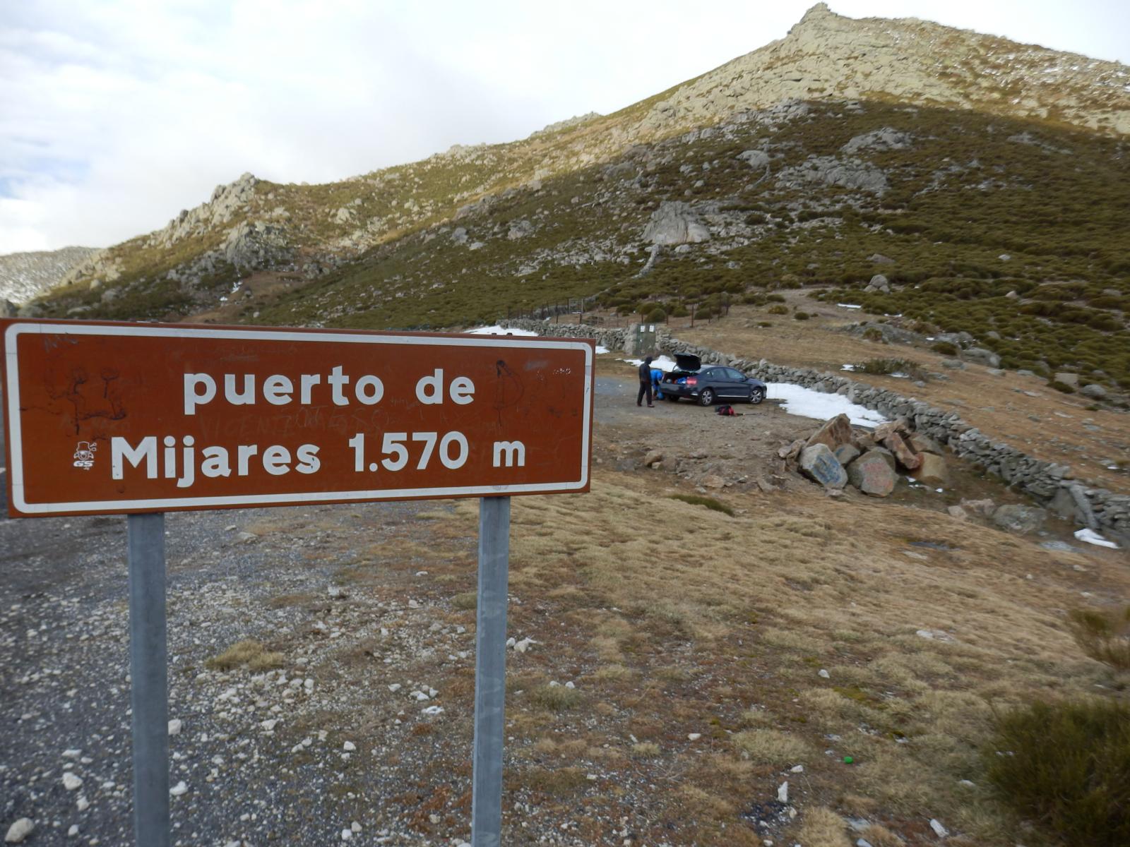 Imagen sobre la ruta Leganes-Puerto de Mijares