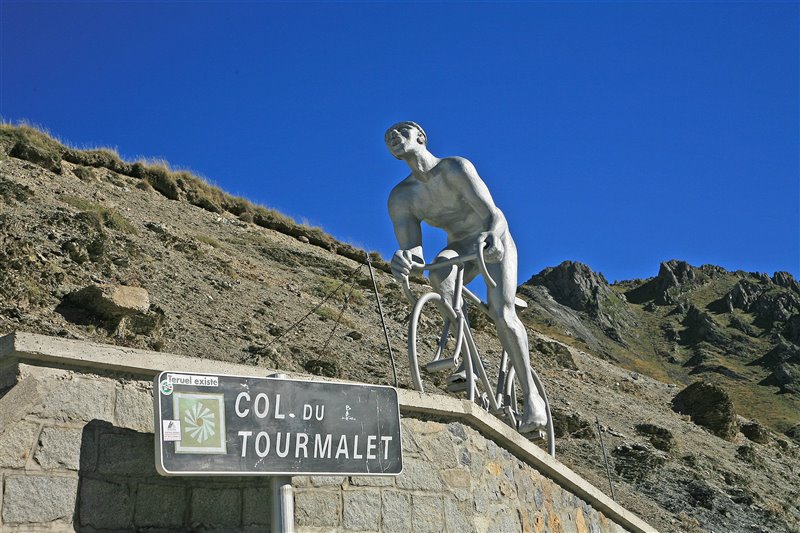 Imagen sobre la ruta Les - Bareges (Tourmalet)