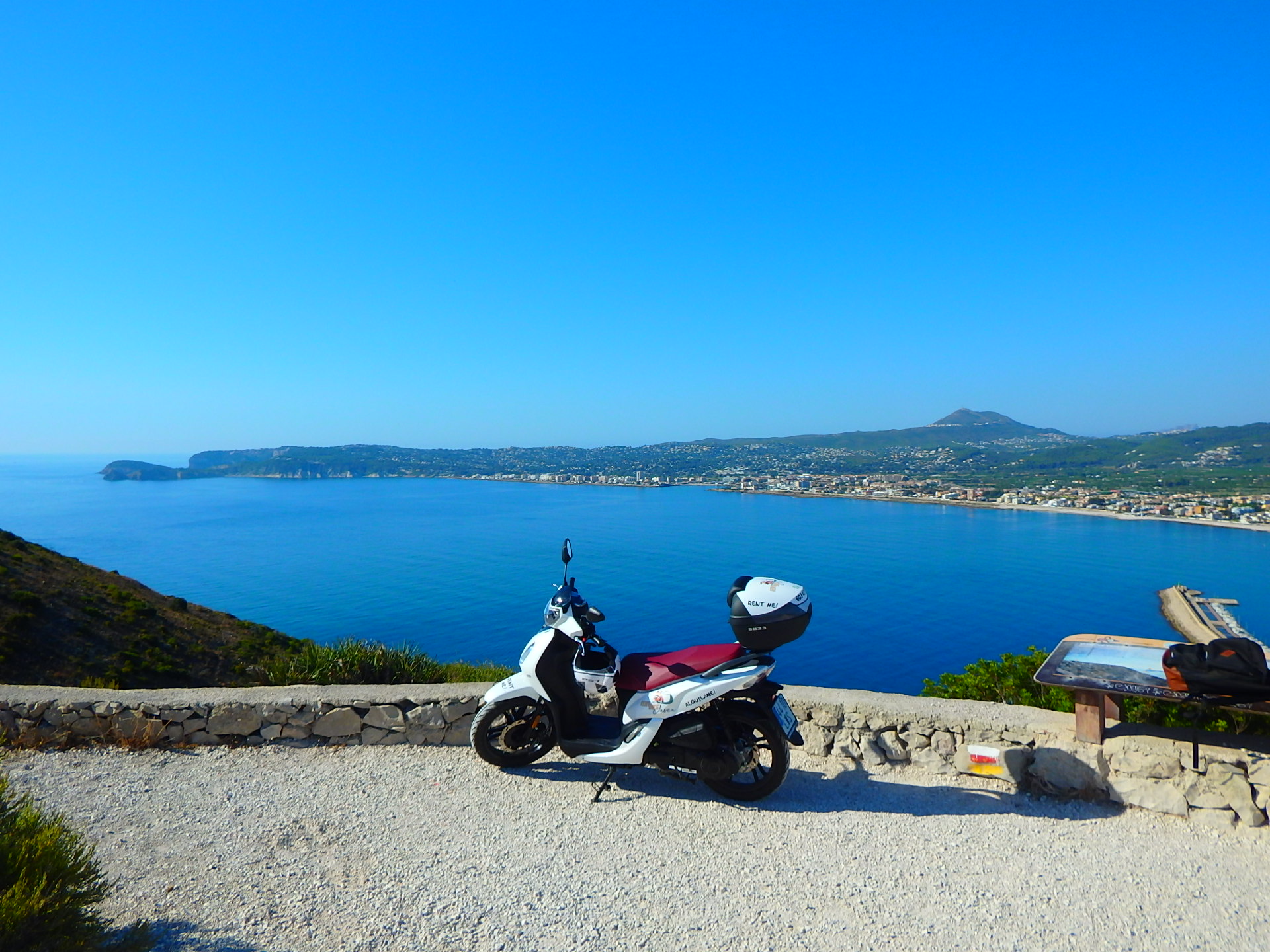 Imagen sobre la ruta Miradores de Javea