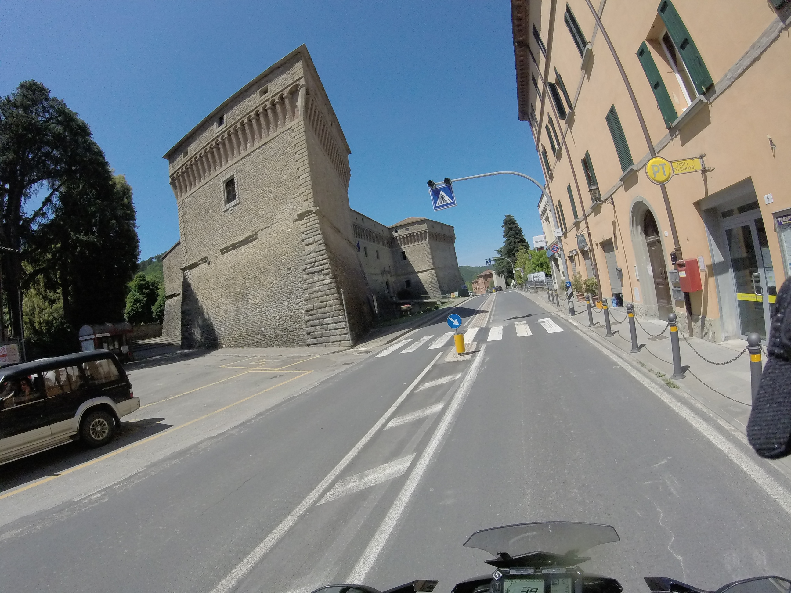 Imagen sobre la ruta Strada della Futa