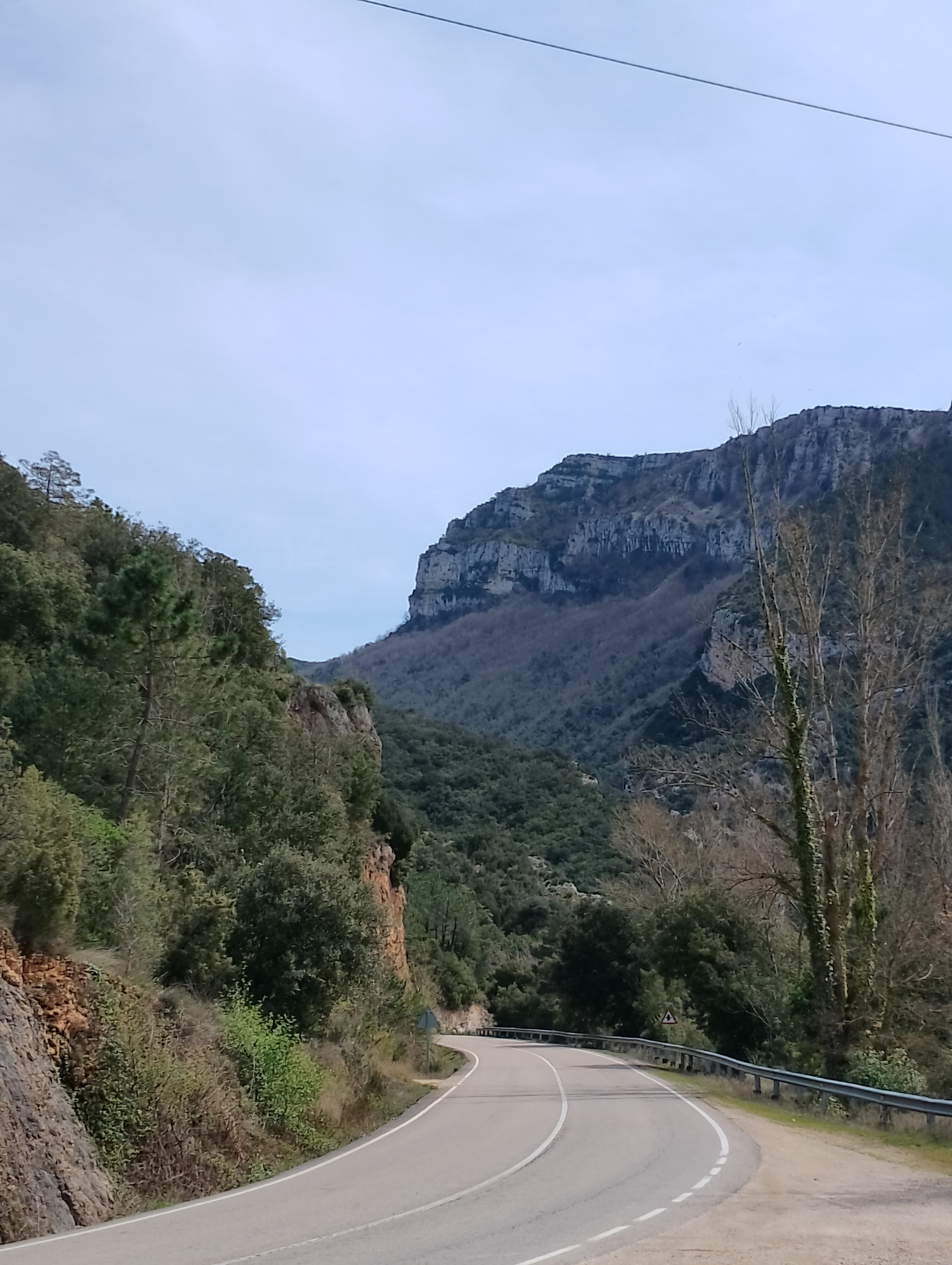 Imagen sobre la ruta Beasain ,mirador puerto Orduña, Sobron, Beasain